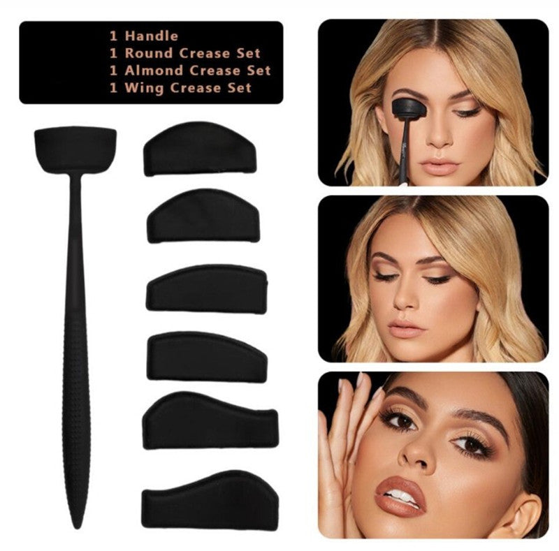 Lazy Eye Shadow Stamp Fixer Crease Line Kit 6 in 1 Eye Shadow Stamp