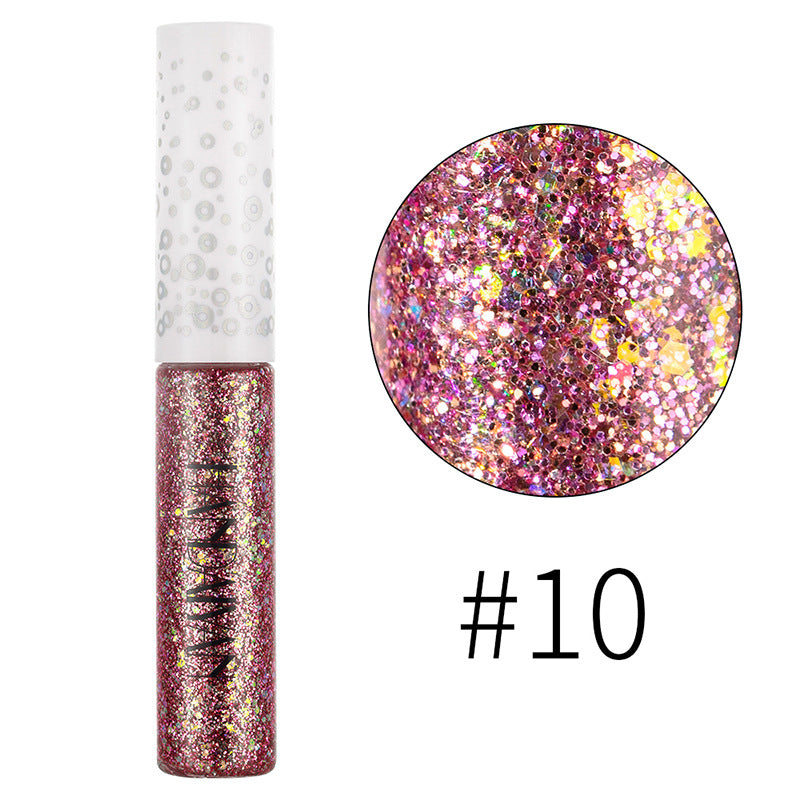 HANDAIYAN Symphony Eyeliner Eye Shadow Dream Shiny Eyeliner Jelly Bright Sequin Eyeliner Eye Shadow